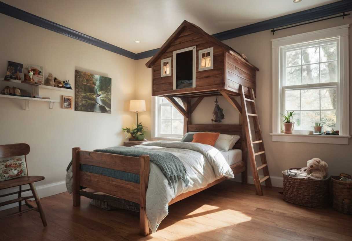 Les bienfaits d&rsquo;un lit cabane pour le développement de votre enfant